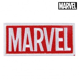 Patch Marvel White Red...