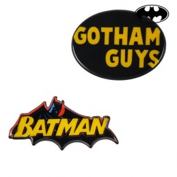 Broche Batman Amarillo Negro