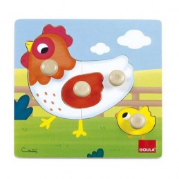 Child's Puzzle Goula Hen...