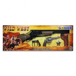 Set of Western Guns Gonher...