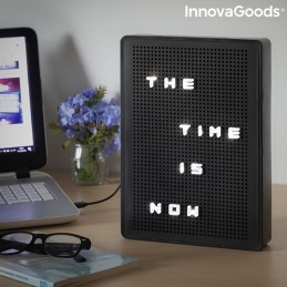 InnovaGoods Light-Up Peg Board