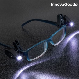 Clip LED pour Lunettes 360°...