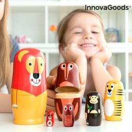 Matryoshka di Legno con...