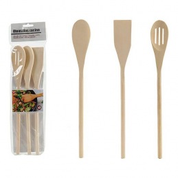 Kitchen Utensils Set Wood...