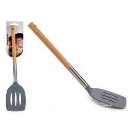 Kitchen Spatula Steel Wood...