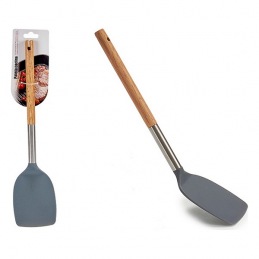 Kitchen Spatula Steel Wood...