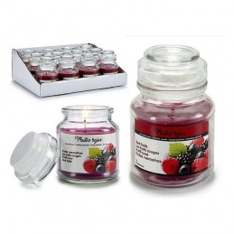 Scented Candle Red Berries Jar