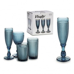 Set de Copas Vivalto Azul...