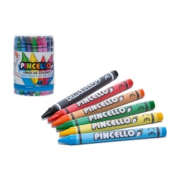 Coloured crayons Pincello 48