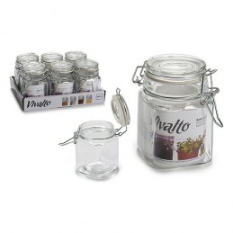 Glass Jar Vivalto (6,5 x...