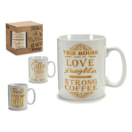 Tasse mug Or (9 x 11 x 12,5...