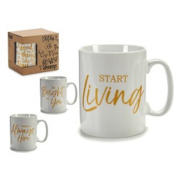 Taza Mug Oro (9 x 11 x 12,5...