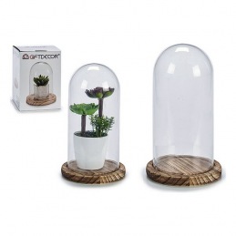 Base Gift Decor Verre Bois...