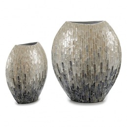 Vase Gift Decor Gris (15 x...