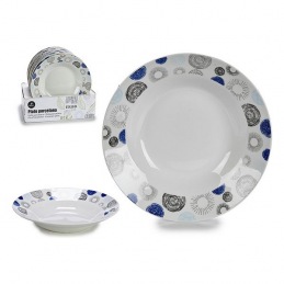 Assiette creuse Porcelaine...