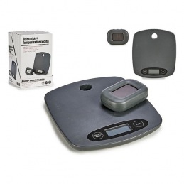 kitchen scale Grey Steel (3...