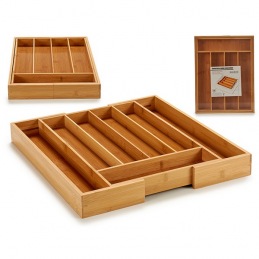 Cutlery Organiser Bamboo...