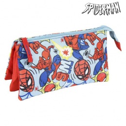 School Case Spiderman Blue