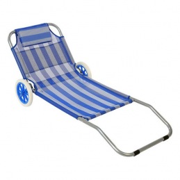 Chaise de plage (150 x 52 x...