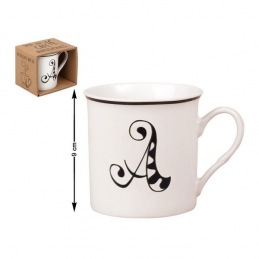 Ceramic Mug Letters (310 Ml)