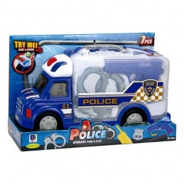 Camion de police LED Bleu