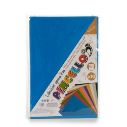 Papel Azul Goma Eva 10 (30...