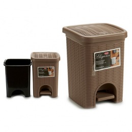 Rubbish bin Beige 6 L