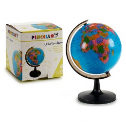 Globe terrestre Noir (19 x...