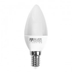 Bombilla LED Vela Silver...