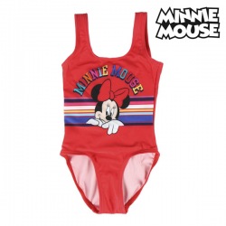 Bañador Niña Minnie Mouse Rojo