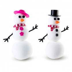 Craft Set Mr And Mrs Snow...