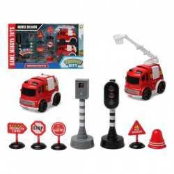 Set pompiers Traffic City...