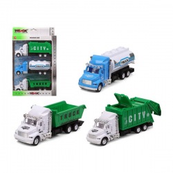 Set de voitures City Truck...