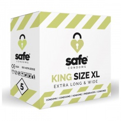 Préservatifs King XL Safe