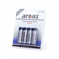 Batteries AA/R06 1,5V (4...