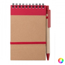 Spiral Notebook with Pen...