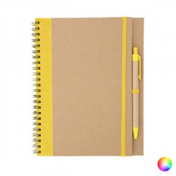 Spiral Notebook with Pen...