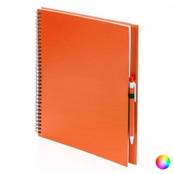 Spiral Notebook with Pen...