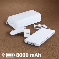 Set of Chargers 8000 mAh (3...