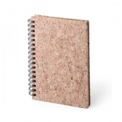 Cork Spiral Notebook 145018