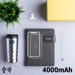 Notepad with Power Bank...