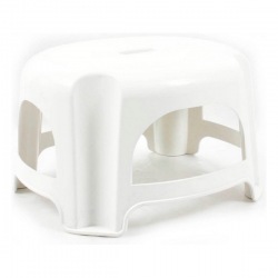 Step Stool Plastic White...