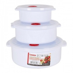 Set of Lunch Boxes with Lid...