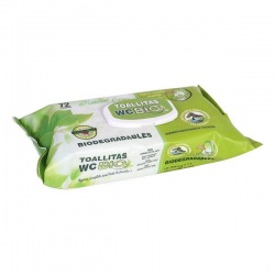 Lingettes biodégradables Wc...