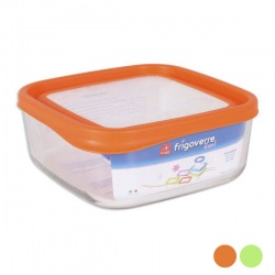 Square Lunch Box with Lid...