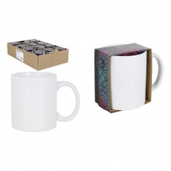 Ceramic Mug Bekia 350 cc White