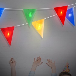 LED Bunting Garland (8 LED)